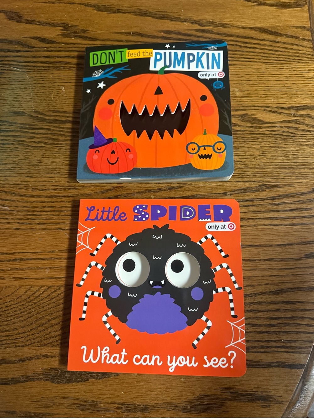 Little Spider & Don't Feed the Pumpkin Board Books
